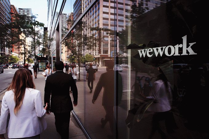 SoftBank prepara oferta pela WeWork (Scott Olson / Equipe/Getty Images)