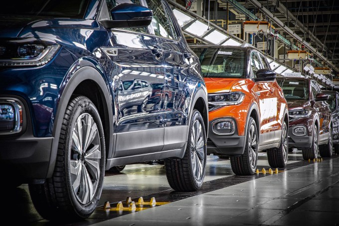 Fábrica da Volkswagen no Paraná