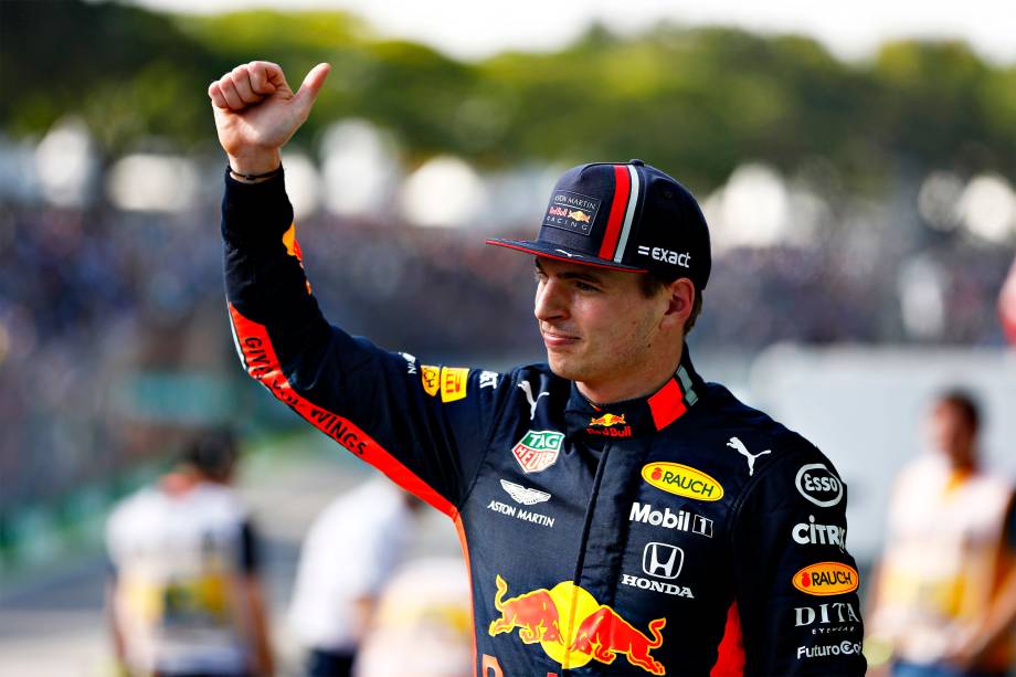Max Verstappen, da Red Bull, conquistou a pole position do Grande Prêmio do Brasil de Fórmula 1