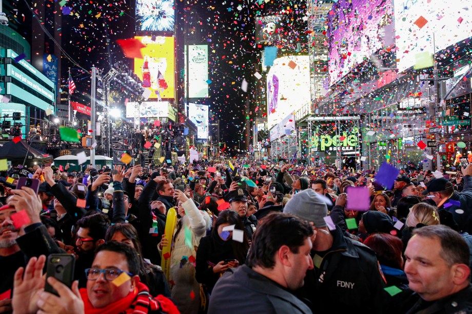 Nova York: a festa na Times Square
