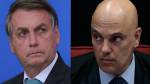 Bolsonaro e Moraes: aliados do ex-presidente cogitam saída honrosa para todos