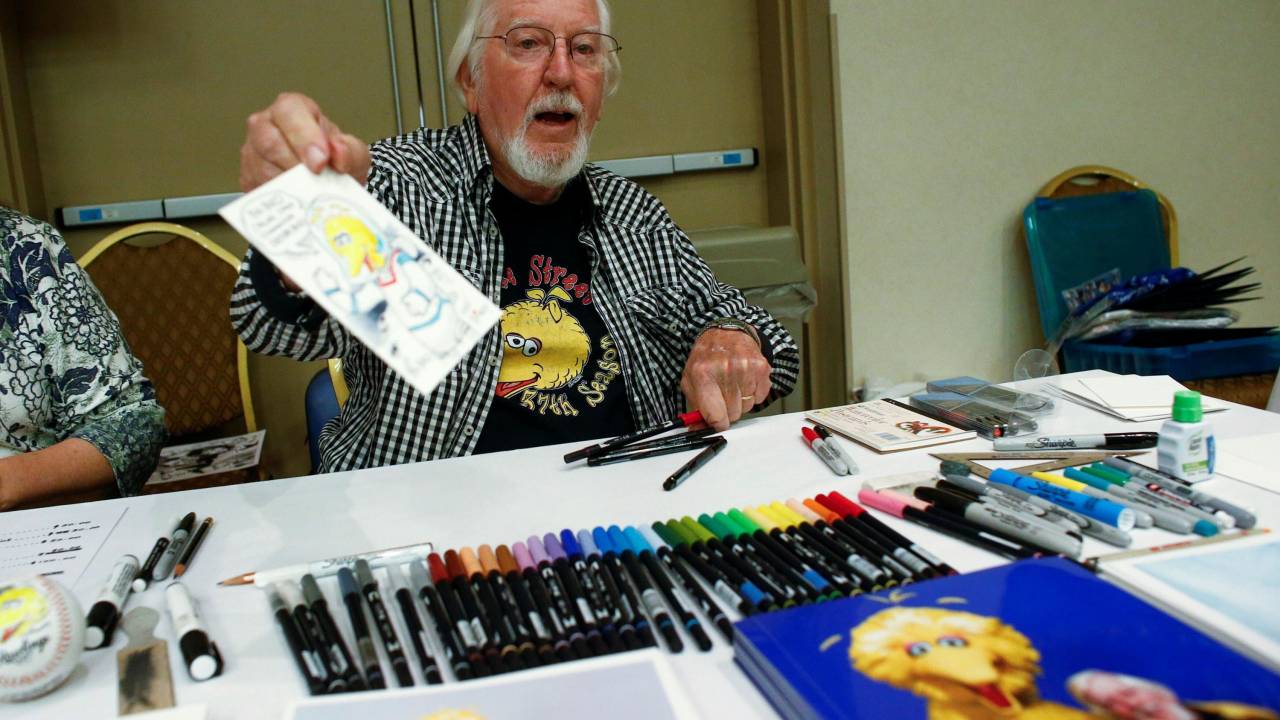 Caroll Spinney, intérprete de Garibaldo, da 'Vila Sésamo', morreu aos 85 anos