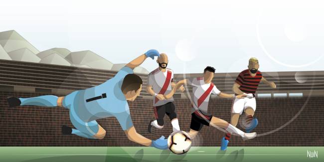 Eterno Futebol: artista recria lances históricos, de ângulos