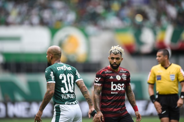 Palmeiras x Flamengo pelo Brasileirão 2019, no Allianz Parque