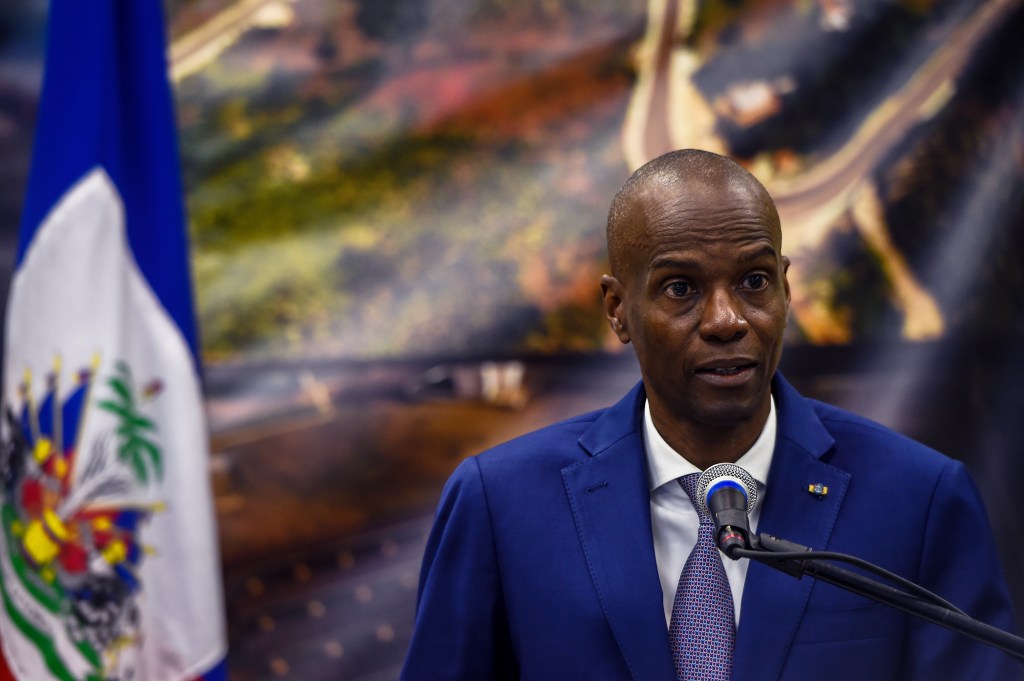 Presidente do Haiti, Jovenel Moise. 07/01/2020