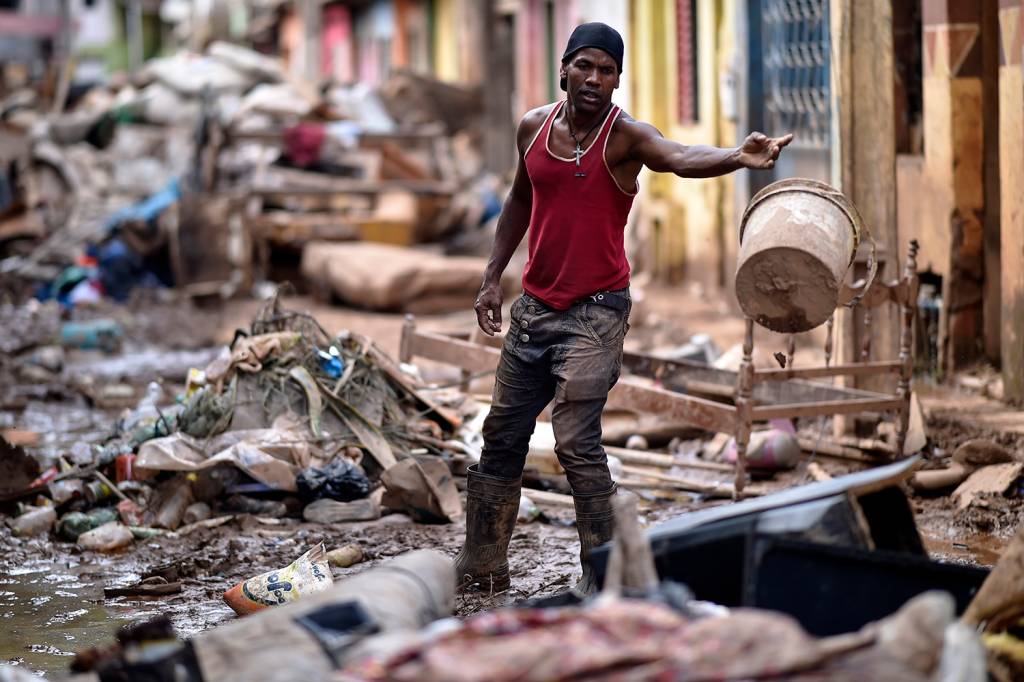 FOTOS: Os danos causados pelas chuvas em Belo Horizonte
