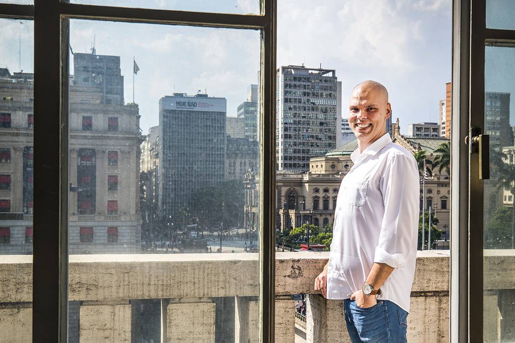 O prefeito de São Paulo, Bruno Covas (PSDB) Foto