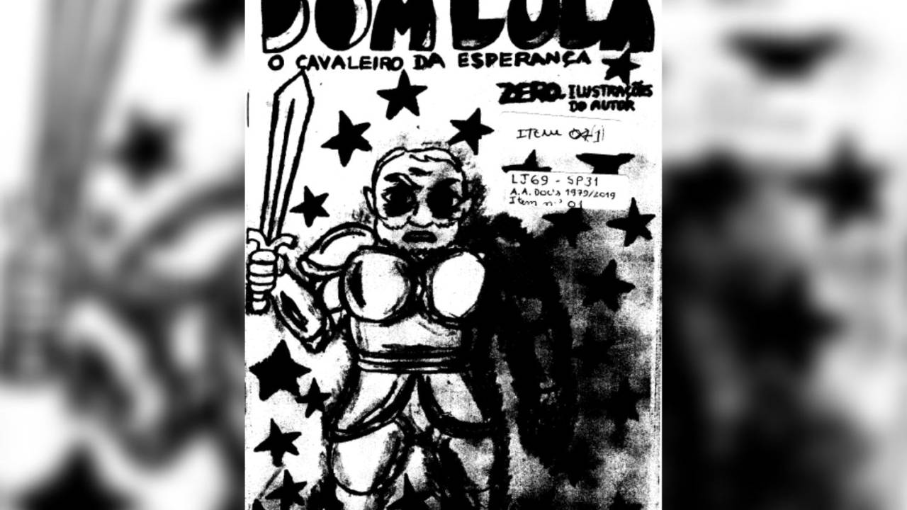 Quadrinho de 'Dom Lula', encontrado pela PF na casa de sócio de Lulinha