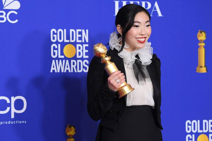 77th Annual Golden Globe Awards – Press Room