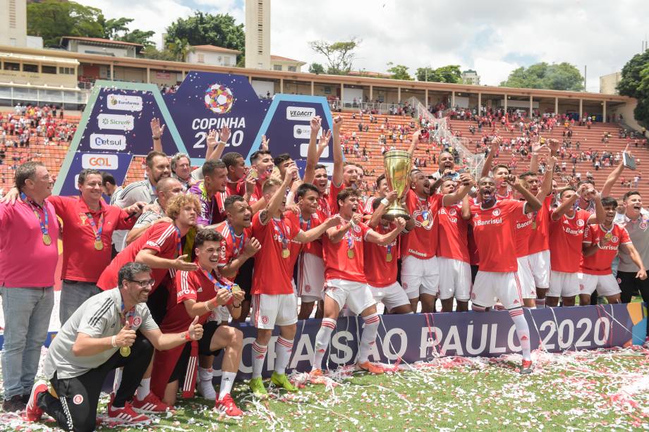 Grêmio x Internacional pela final da Copa São Paulo de Futebol Júnior 2020