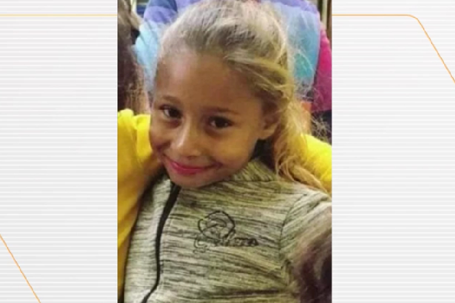 A menina Emanuelle Pestana de Castro, 8 anos, encontrada morta em Chavantes (SP) (13/01/2019)