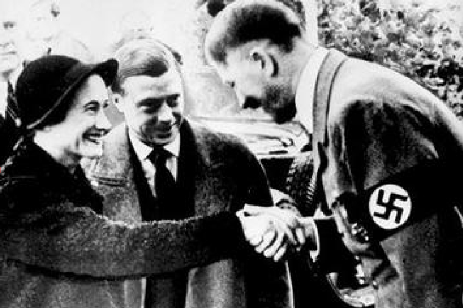 Wallis, Edward e Hitler em 1937