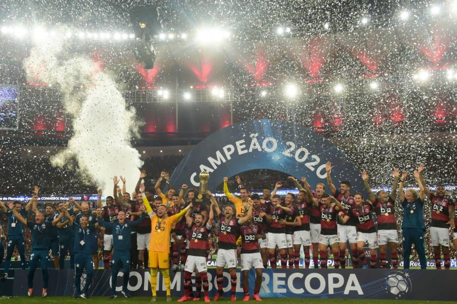 Flamengo x Independiente Del Valle pela final da Recopa Sul-Americana 2020, no Maracanã