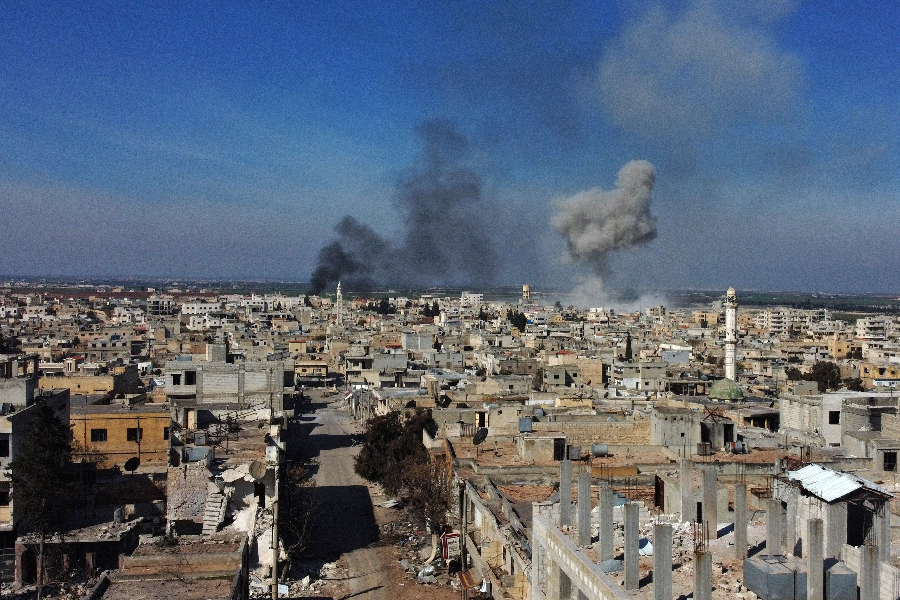 Ataques em Iblib, na Síria