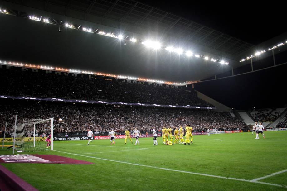 Corinthians x Guarani-PAR pela Libertadores 2020, na Arena Corinthians