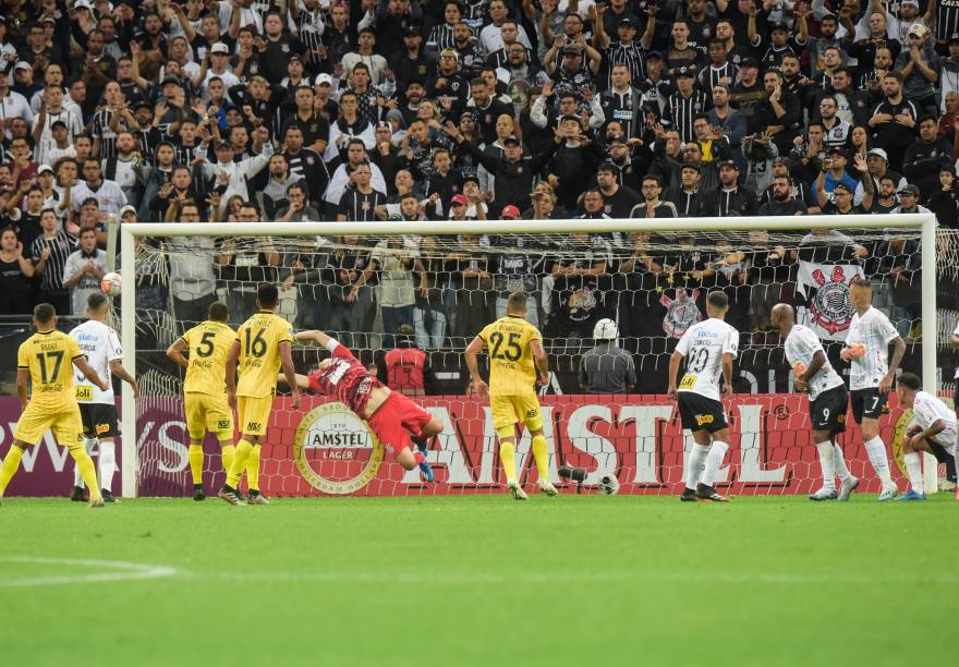 Corinthians x Guarani-PAR pela Libertadores 2020, na Arena Corinthians