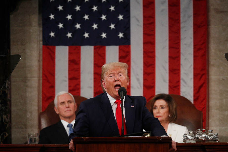 Donald Trump Estado da União (1)