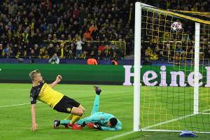 Haaland Borussia Dortmund x Paris Saint-Germain Liga dos Campeões
