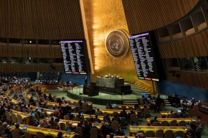 Reunião da Assembleia Geral da ONU