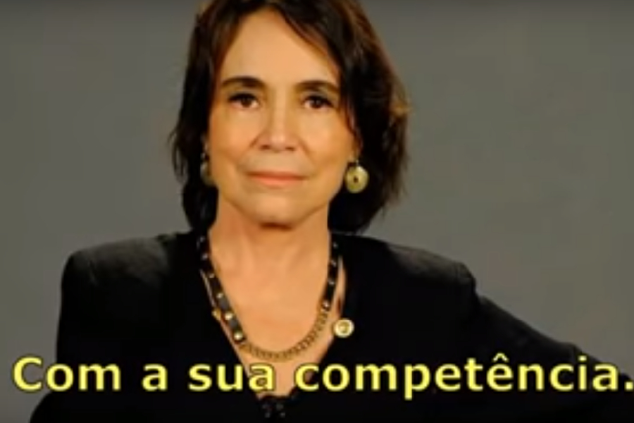 Homenagem feita por fã exalta papel de Regina Duarte na Secretaria da Cultura
