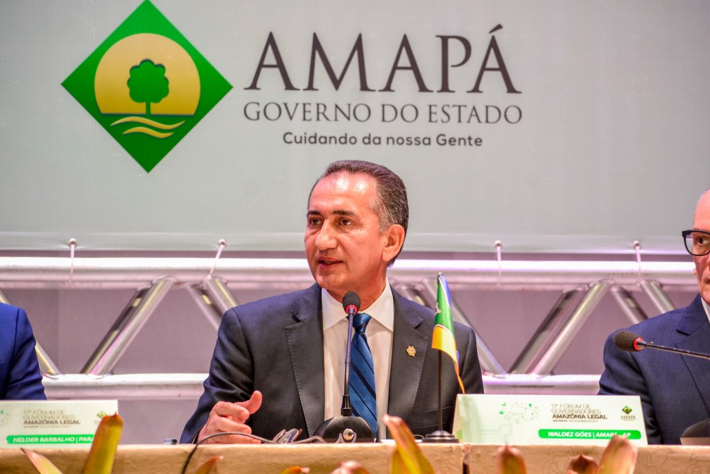 O governador do Amapá, Waldez Góes (PDT)
