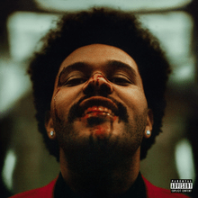 Capa do disco 'After Hours' do cantor canadense The Weeknd