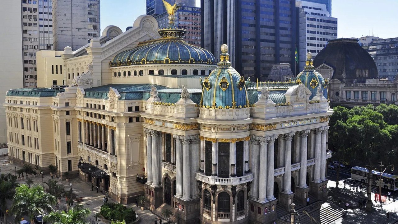 Theatro Municipal do Rio de Janeiro.