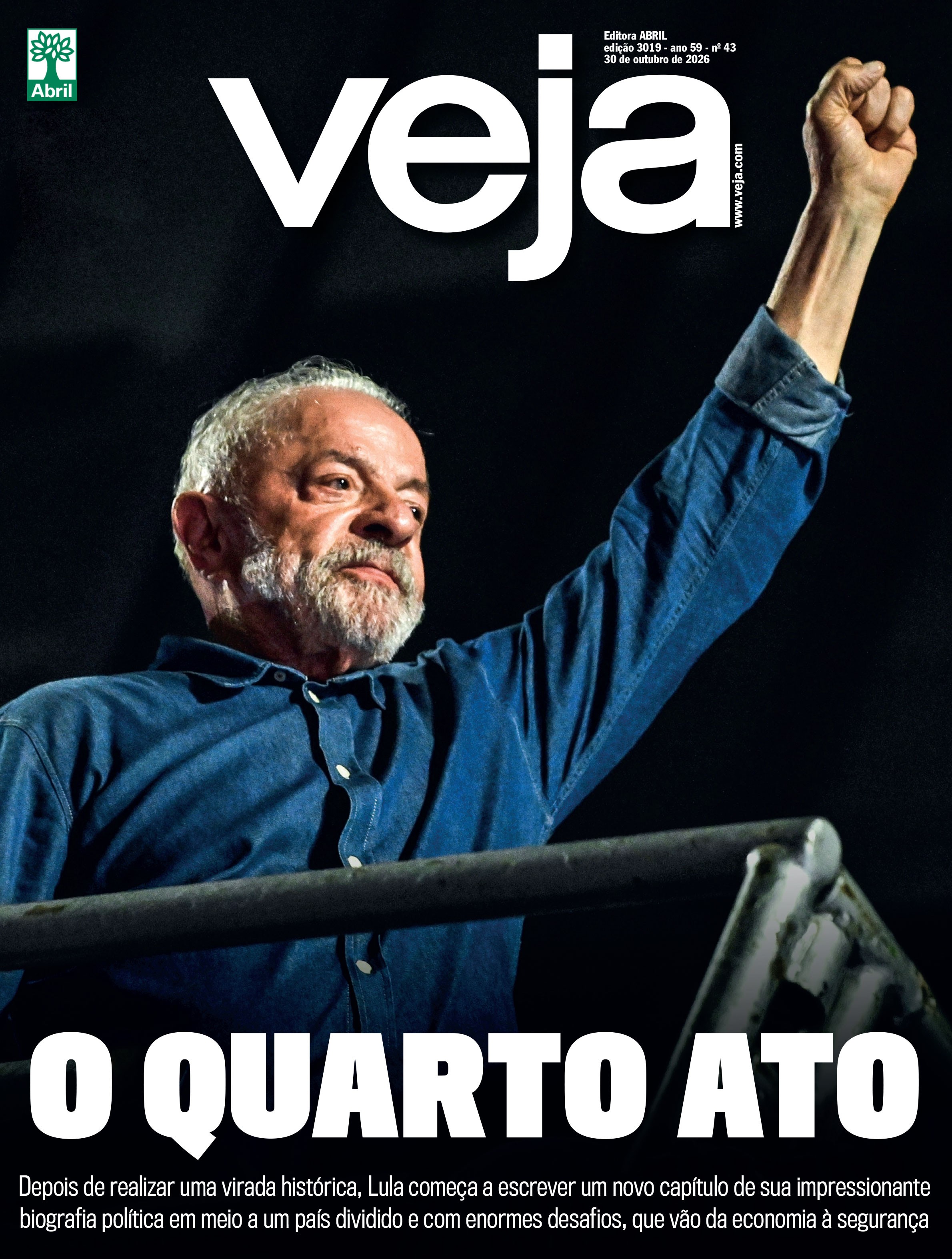 Capa da revista de Edição da Semana