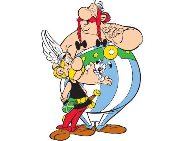 Veja a capa da nova aventura de Asterix e Obelix fora da aldeia gaulesa