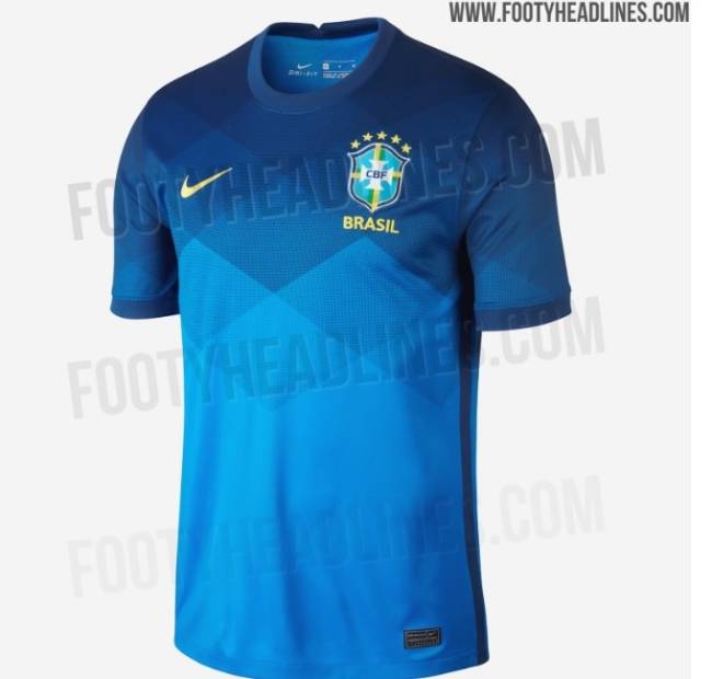 Site vaza novos uniformes da seleção brasileira - Placar - O