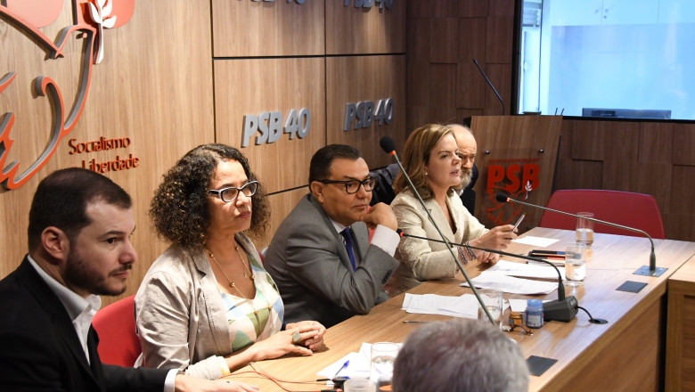 Reunião das lideranças dos partidos de esquerda