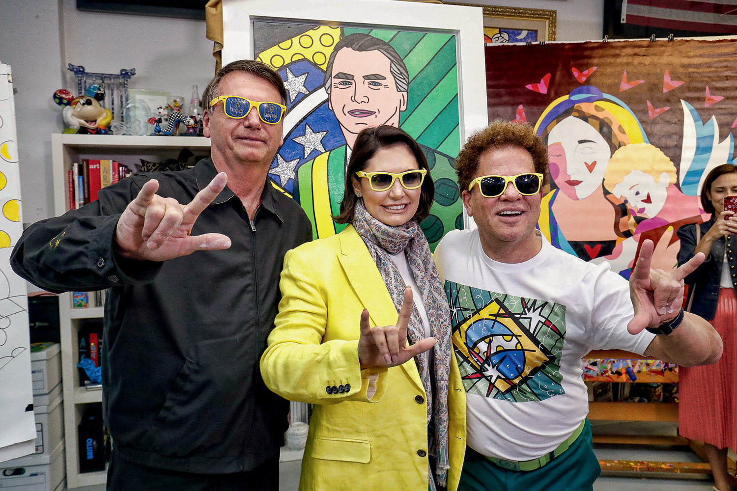 Romero Britto sobre quadro para Bolsonaro “Ele gostou