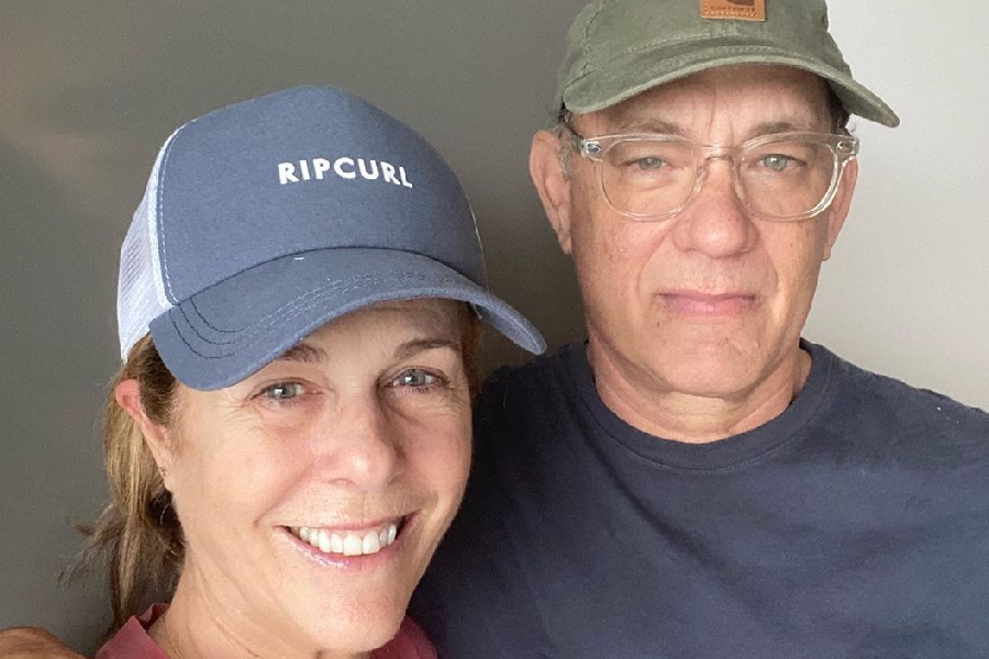 Tom Hanks e sua esposa, Rita Wilson
