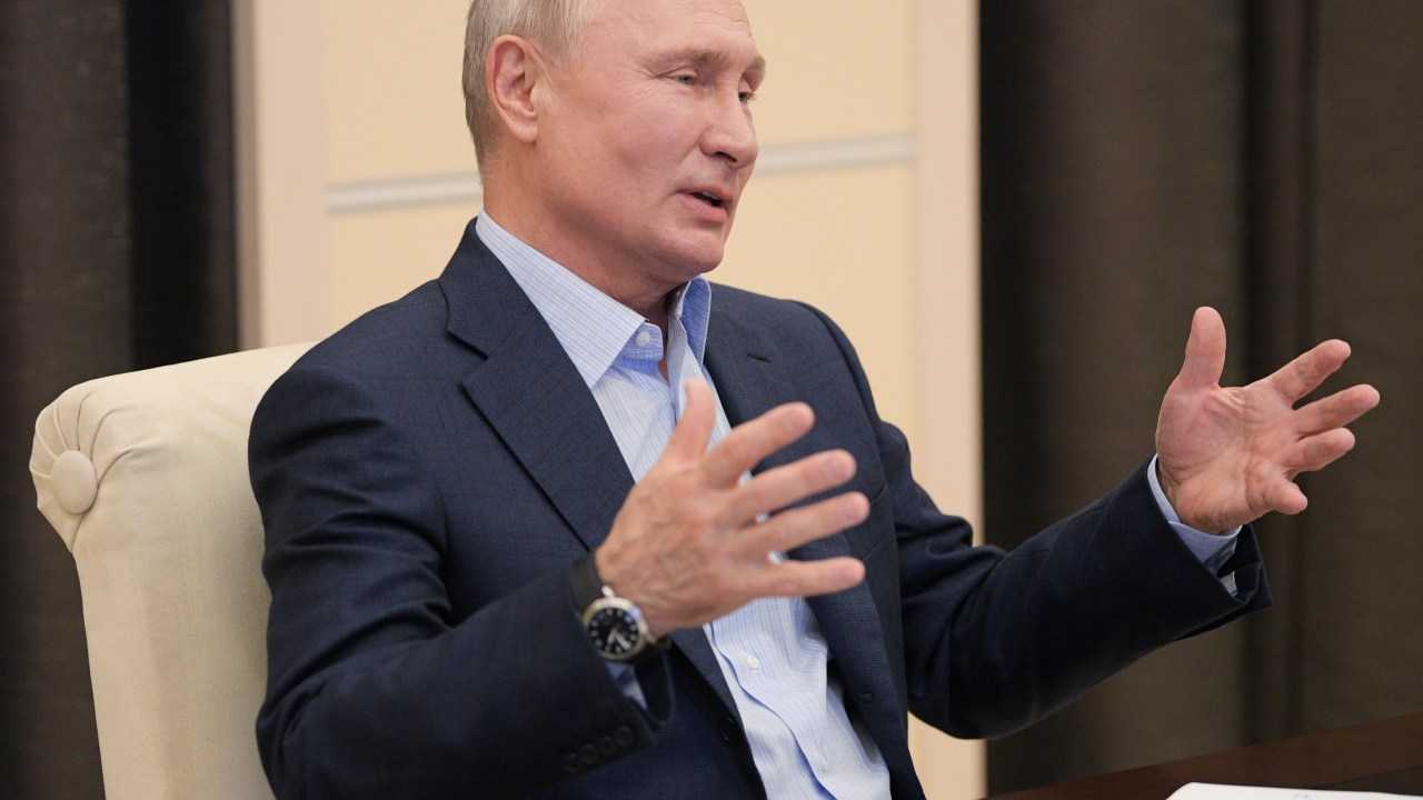 O presidente da Rússia, Vladmir Putin