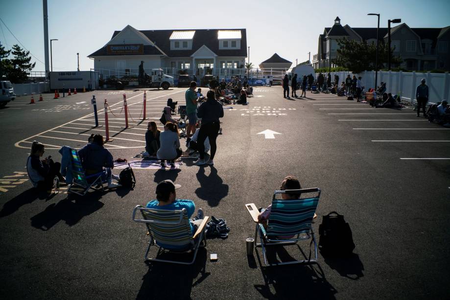 Memorial Day: Seabright beach, em Nova Jersey - 22/5/2020