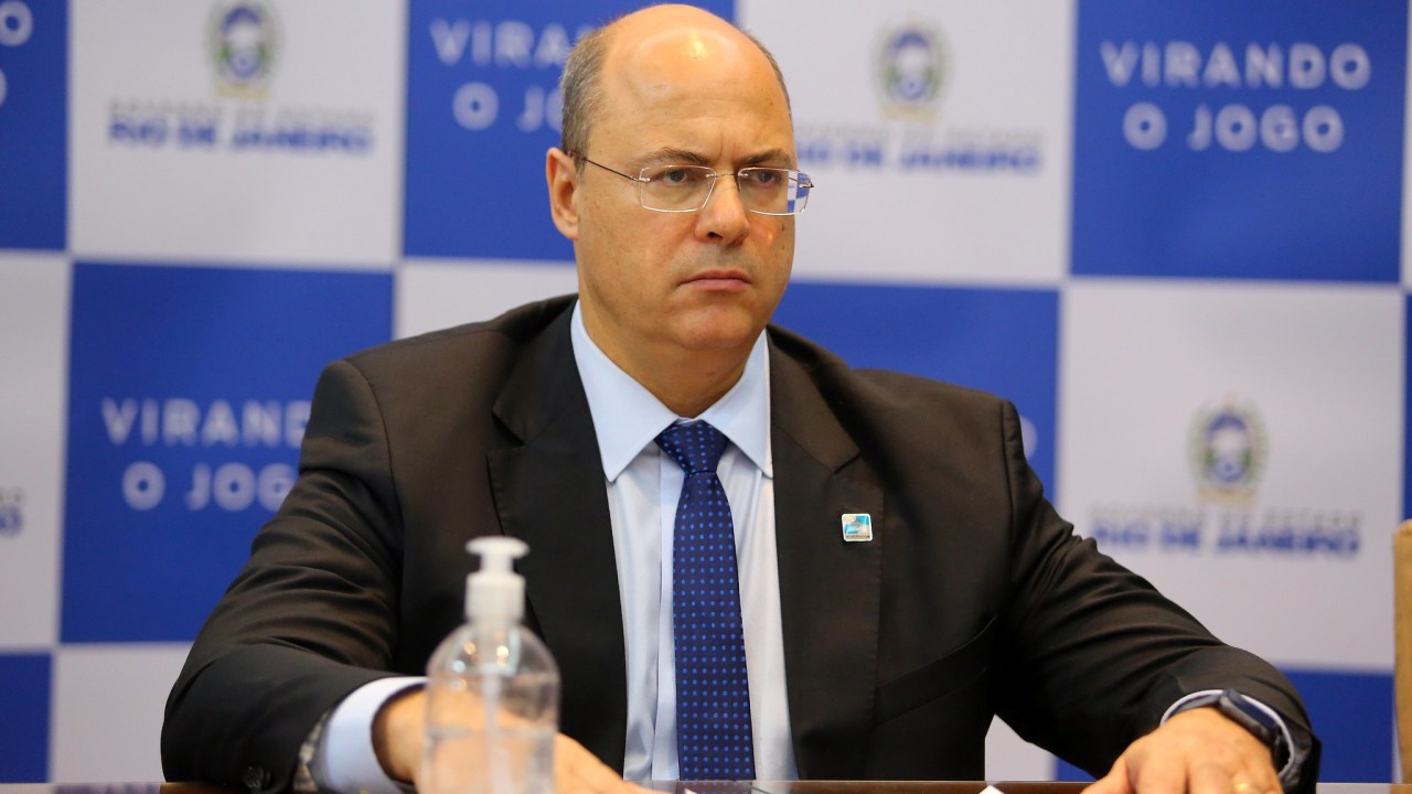 O governador do Rio de Janeiro, Wilson Witzel