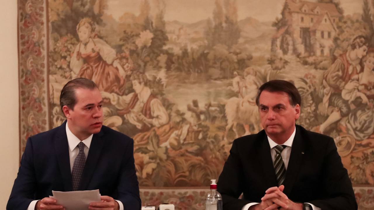 Jair Bolsonaro e Dias Toffoli