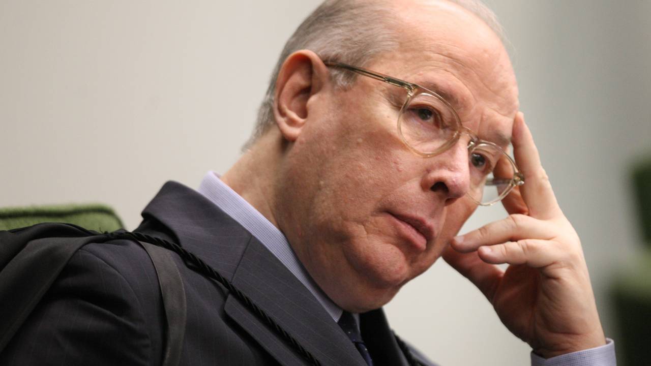 O ministro do STF, Celso de Mello