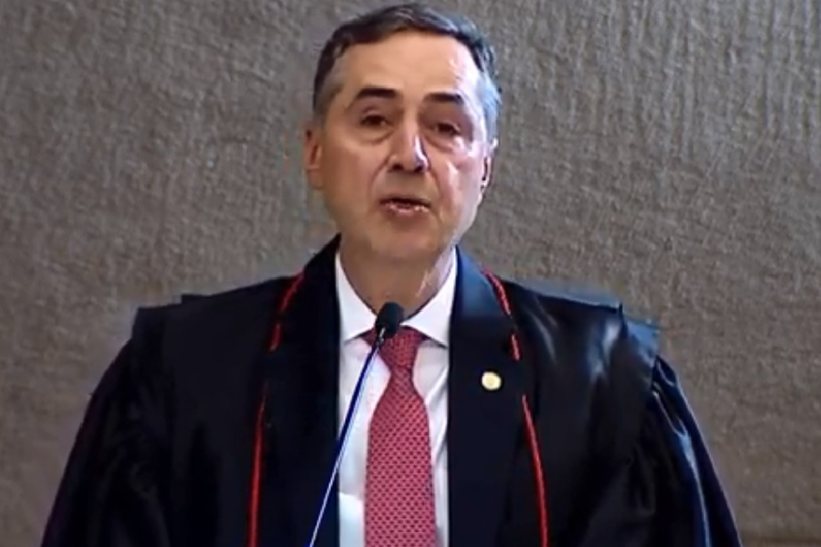 Ministro Luís Roberto Barroso, presidente do TSE