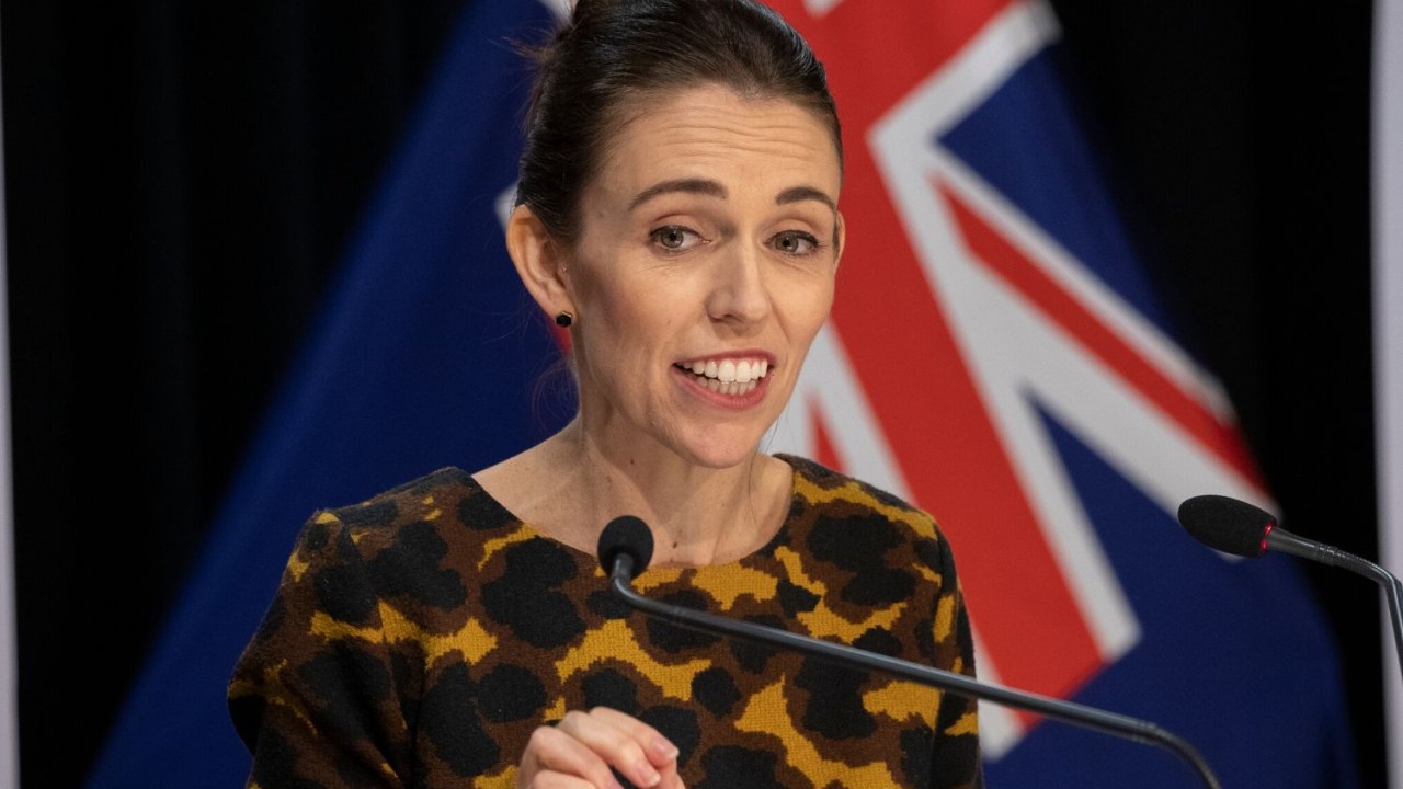A primeira-ministra da Nova Zelândia, Jacinda Arndern