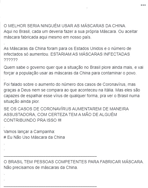 m&aacute;scara-da-china