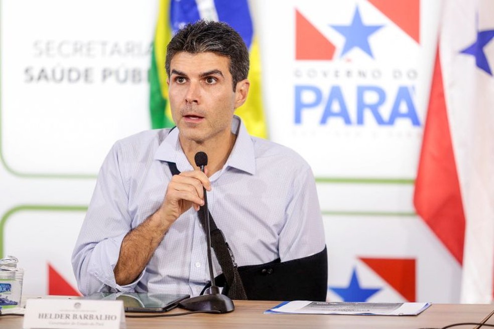 O governador do Pará, Helder Barbalho (MDB)