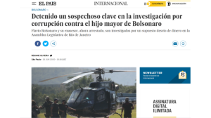 El País Queiroz Bolsonaro