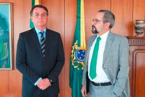 Bolsonaro e Weintraub 2