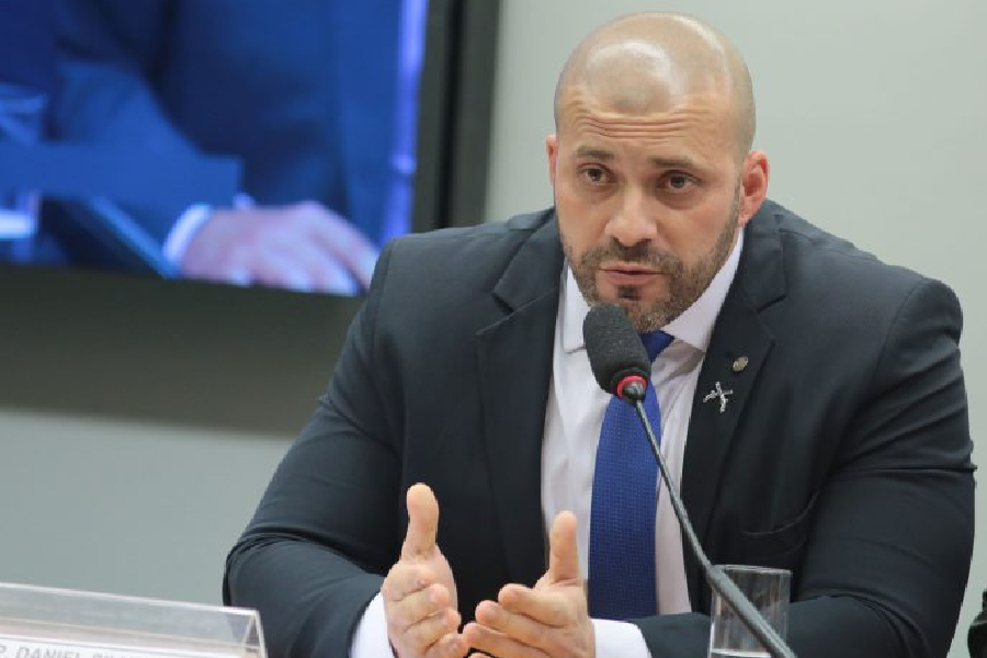 Deputado bolsonarista Daniel Silveira