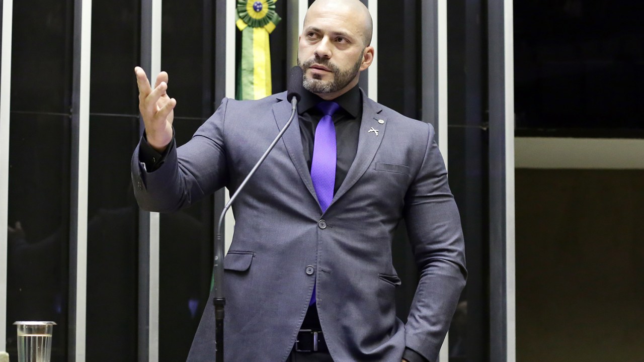 O deputado federal Daniel Silveira (PSL-RJ)