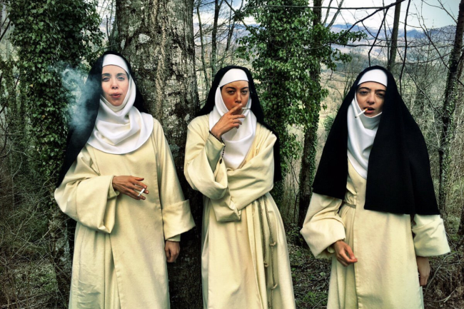 Alessandra, Fernanda e Ginevre, as freiras nada convencionais da Netflix