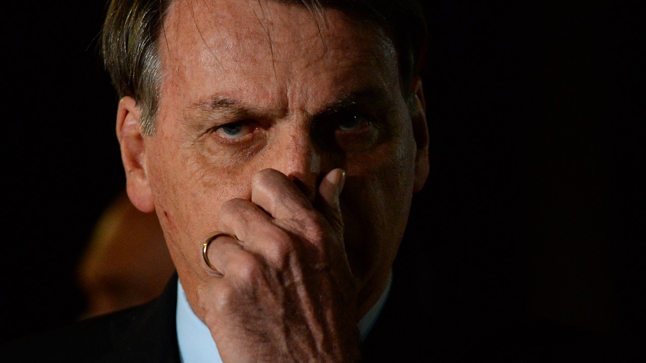 Presidente Jair Bolsonaro teve mensagem limitada pela rede social