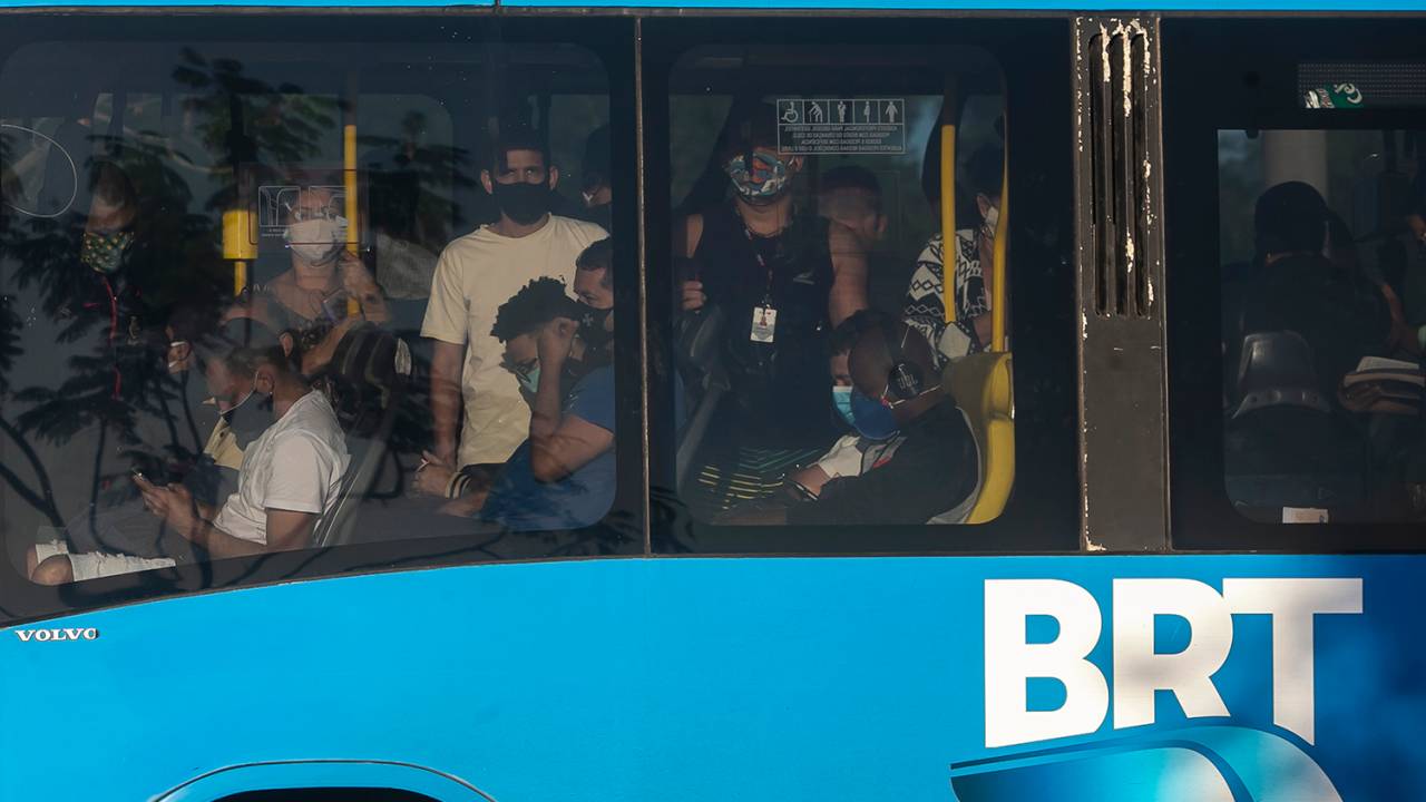 BRT lotado: problemas no sistema determinaram caducidade do contrato