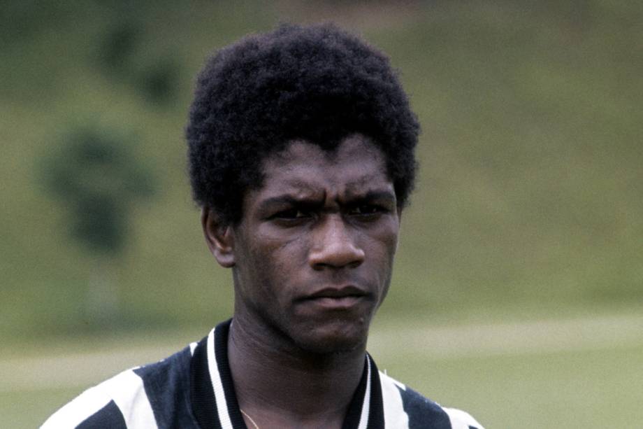 Marinho pelo Atlético-MG, em 1977
